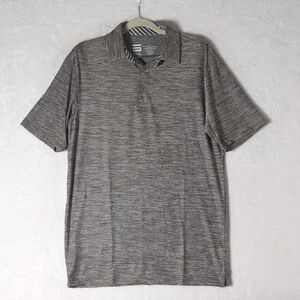 Three Sixty Six Men's Gray Performance Golf Polo‎ Shirt Size S